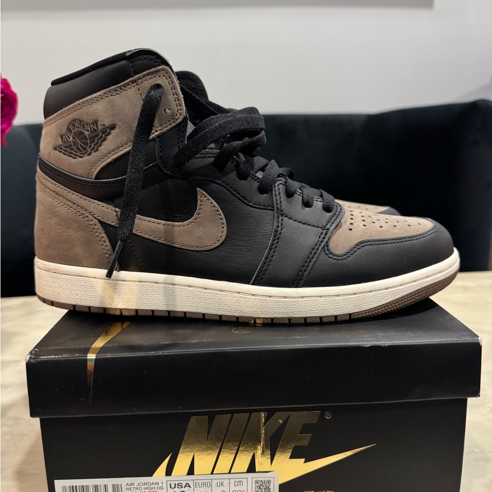 Nike Air Jordan 1 High Black Brown Sneakers